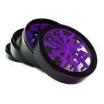 Grinder Grande de Aluminio Storm Morado 63mm (6pcs/display)