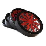 Grinder Grande de Aluminio Storm Rojo 63mm (6pcs/display)