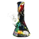 Bong de Silicona Cartoons Negro 13cm