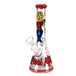 Bong de Cristal Artesanal Cartoon Girl 25cm