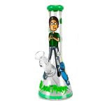 Bong de Cristal Artesanal Cartoon Guy 25cm