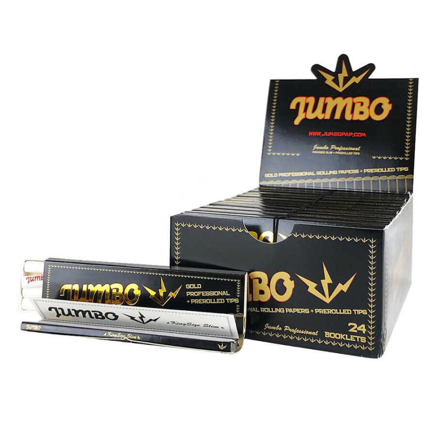 Venta al por mayor Jumbo King Size Papeles de liar con puntas preenrolladas