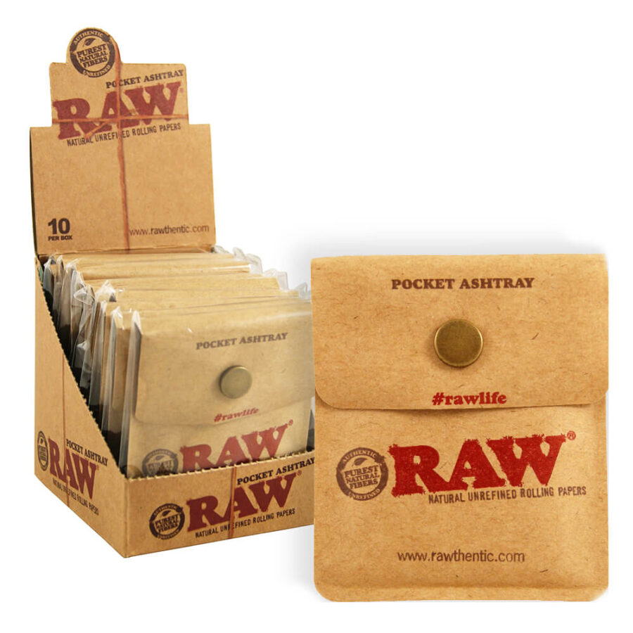 RAW Cenicero Portátil de Bolsillo (10pcs/display)