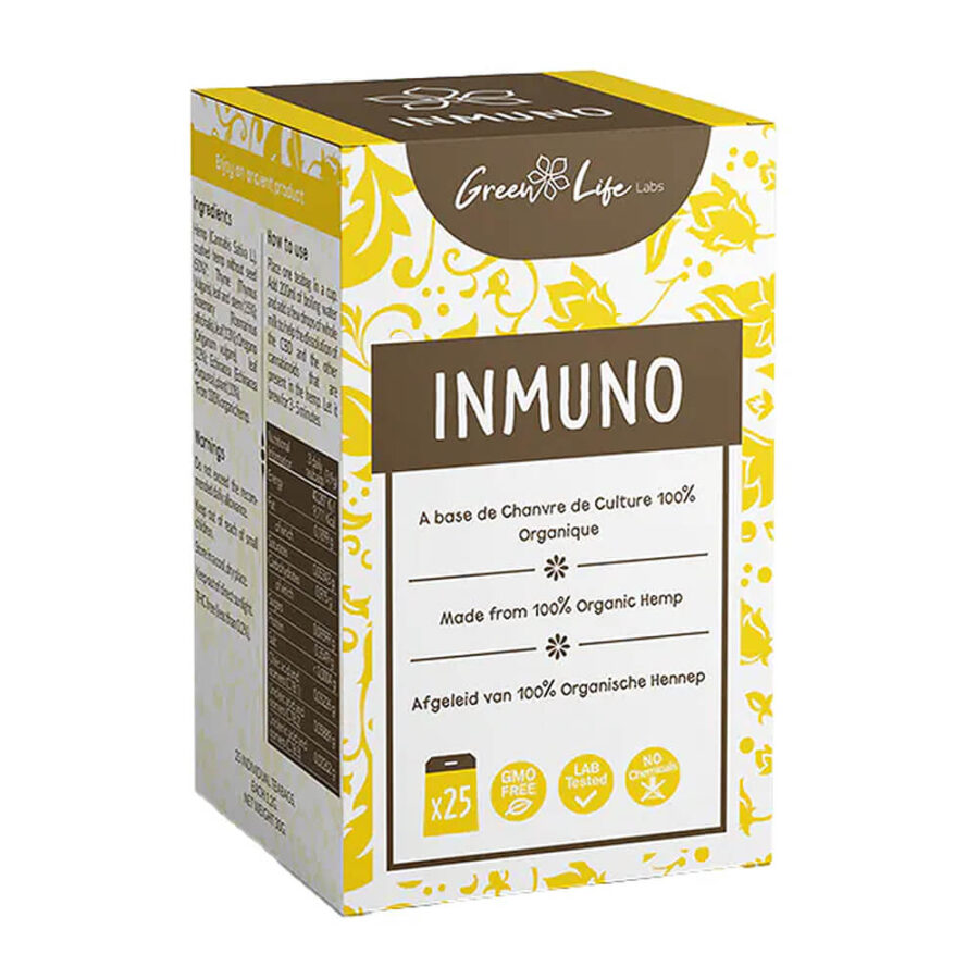 Green Life Té de Cáñamo Inmuno 30g (25bolsas/Caja)