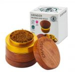 Champ High Grinder de Madera Oro 60mm 4 Piezas