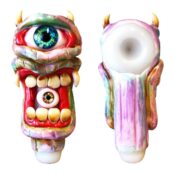 Pipa de Cristal Creepy Oculist Monster Edition 14cm