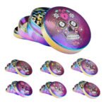 Grinder de Metal Calaveras Mexicanas 4 Piezas 50mm (6pcs/display)