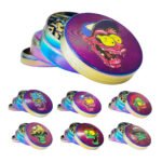 Grinder de Metal Calaveras Monstruosas Arco Iris 4 Piezas 50mm (6pcs/display)