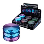 Champ High Grinder de Metal Duo-Color 4 Piezas - 53mm (6uds/display)