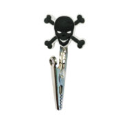 Roach de Silicona con Clip de Metal Bones Skull (12pcs/bolsa)