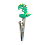 Roach de Silicona con Clip de Metal Dinosaur (12pcs/bolsa)