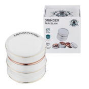 Champ High Grinder de Porcelana Blanco 4 Piezas - 63mm