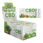 MediCBD Chicles de Cannabis 36mg CBD Mango THC Free (24uds/display)