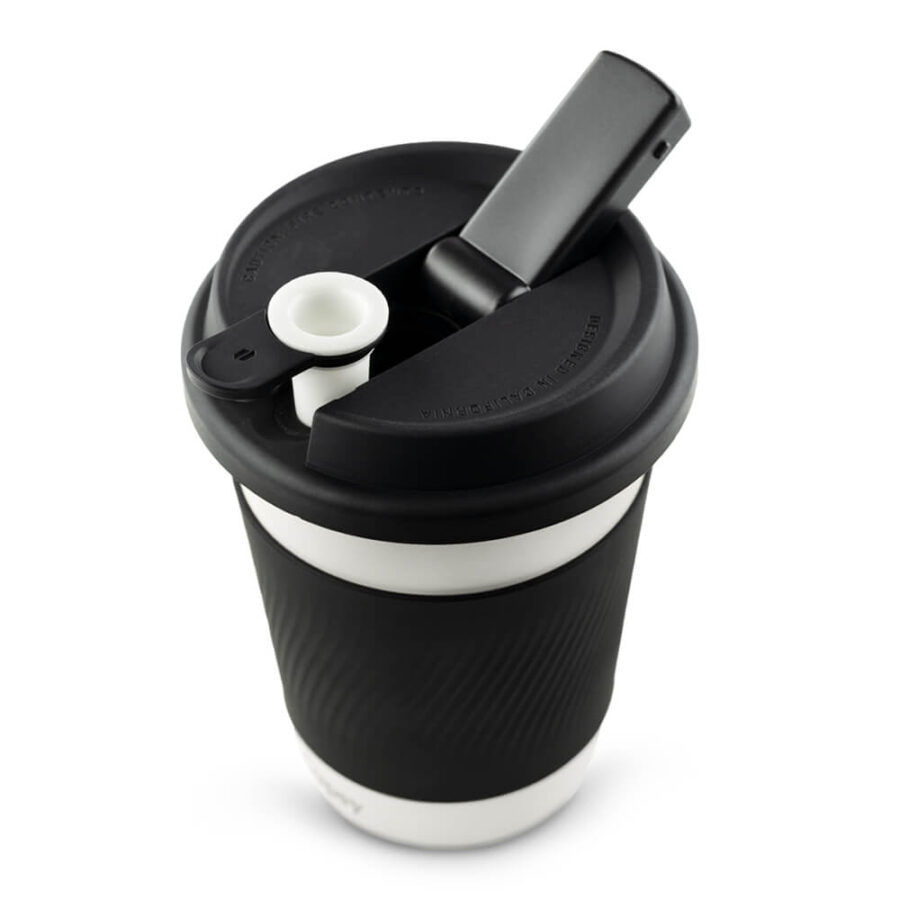 Puffco Cupsy Coffee Cup Bong Black