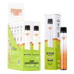 Orange County CBD 3ml Vape Desechable 250 CBD + 250mg CBG Sour Apple (10uds/display)