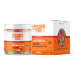 Orange County CBD Bote Pequeño Gominolas Strawberries 1200mg CBD 125g