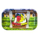 Best Buds Strawberry Banana Bandeja de Metal para Liar Larga 16x27 cm