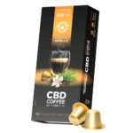 Haze Cápsulas de Café Vainilla compatibles Nespresso con 100mg CBD (10packs/Caja)