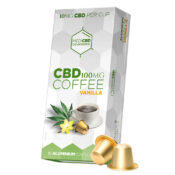 MediCBD Cápsulas de Café Vanilla compatibles Nespresso con 100mg CBD (10packs/Caja)