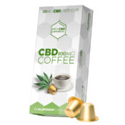 MediCBD Cápsulas de Café compatibles Nespresso con 100mg CBD (10packs/Caja)