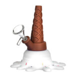 Helado Pipa de Silicona Blanco 13cm