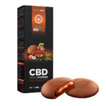 Haze Galletas de Cannabis Rellenas de Crema de Avellanas 90mg CBD 150g (18paquetes/display)