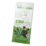 MediCBD Chocolate de Cannabis 70% Negro Caramelo Salado 100mg CBD (15uds/100g)