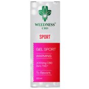 Weedness Warming Gel Sport 3000mg CBD 100ml 1