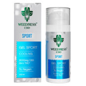 Weedness Gel Sport Frío 3000mg CBD (100ml)