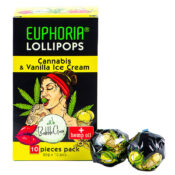 Euphoria Piruletas de Helado de Vainilla (12packs/masterbox)