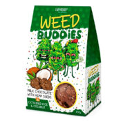 Euphoria Weed Buddies Galletas de Chocolate con Leche 100g (18uds/display)