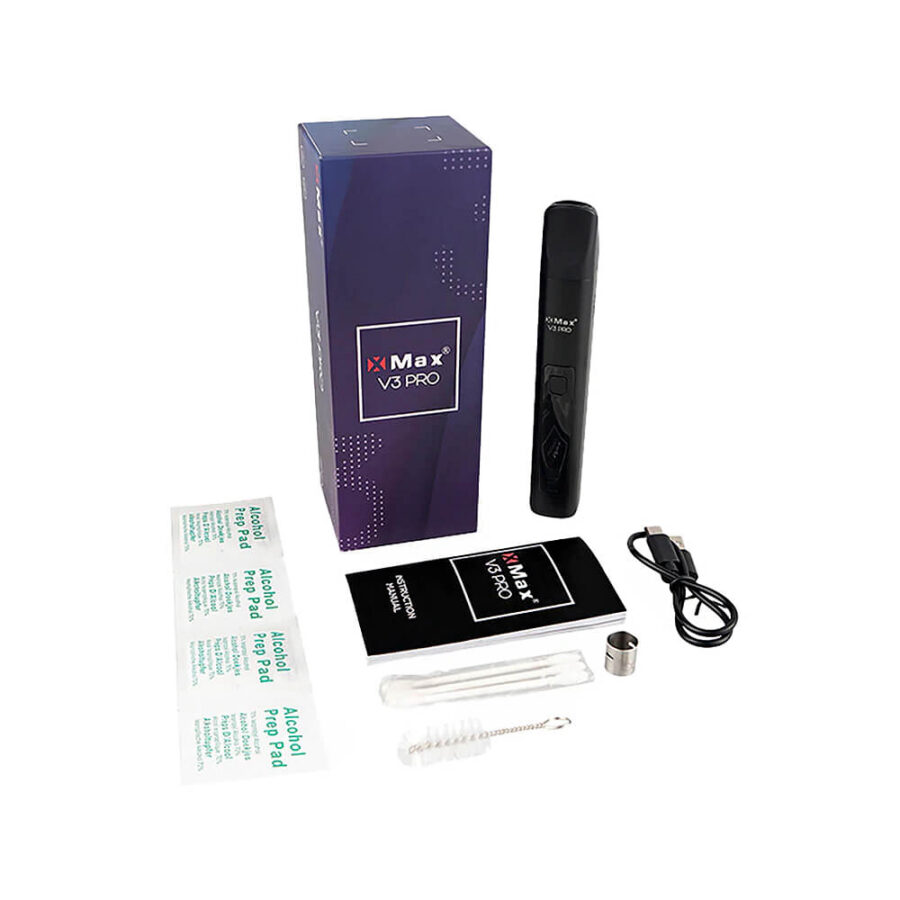 X-Vape X-Max V3 Pro Vaporizador de Hierbas Negro
