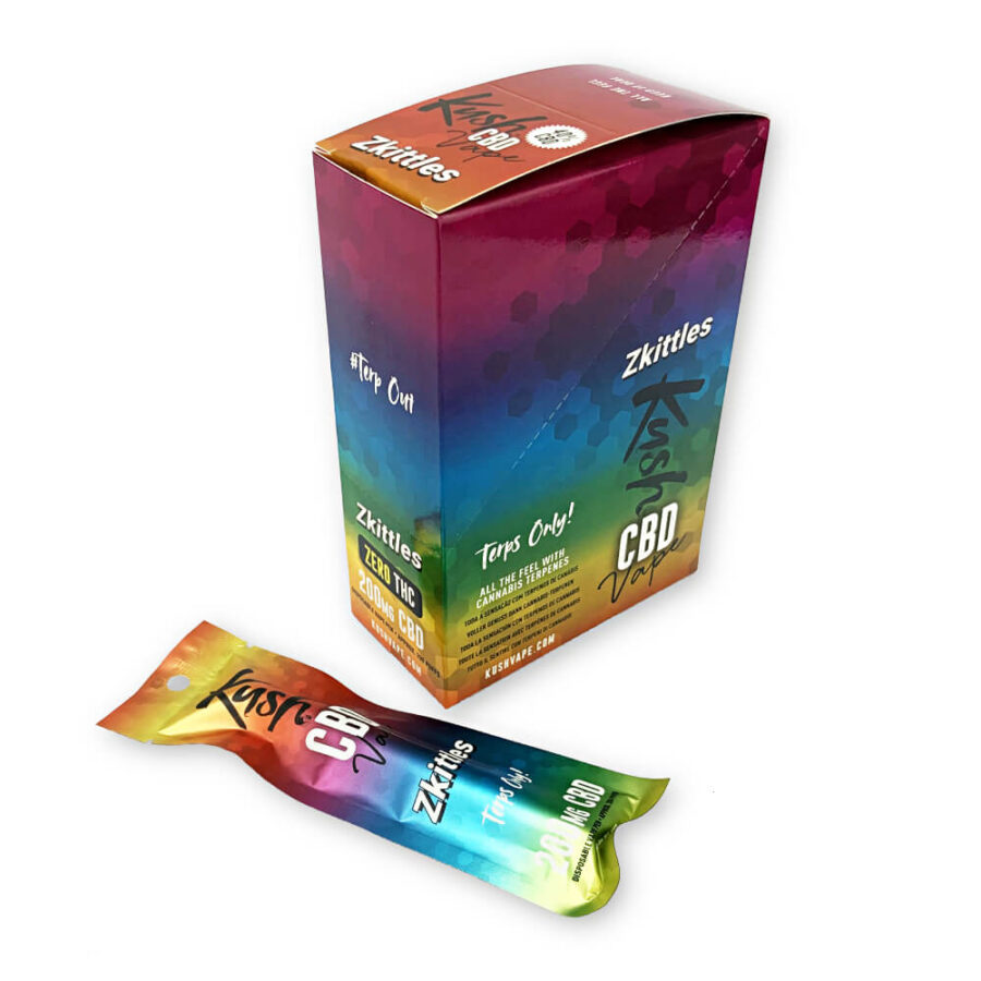 Kush CBD Vape Desechable Orange Runtz 200mg CBD (10uds/display)