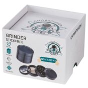 Champ High Stickfree Grinder Negro 4 Partes - 63mm