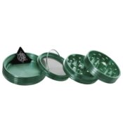 Champ High Stickfree Grinder Green 4 Parts 63mm 2