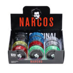 Narcos Grinders de Plástico 3 Partes (12uds/display)