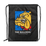 The Bulldog Mochila de Cuerdas con Logotipo