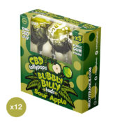 Bubbly Billy Buds CBD Piruletas Frambuesa Agria 5 unidades por paquete (12 uds/display)