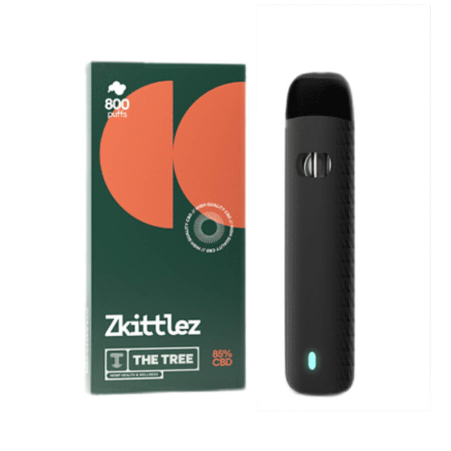 The Tree CBD Vape Desechable Zkittlez 850mg CBD - 800 caladas (1ml)