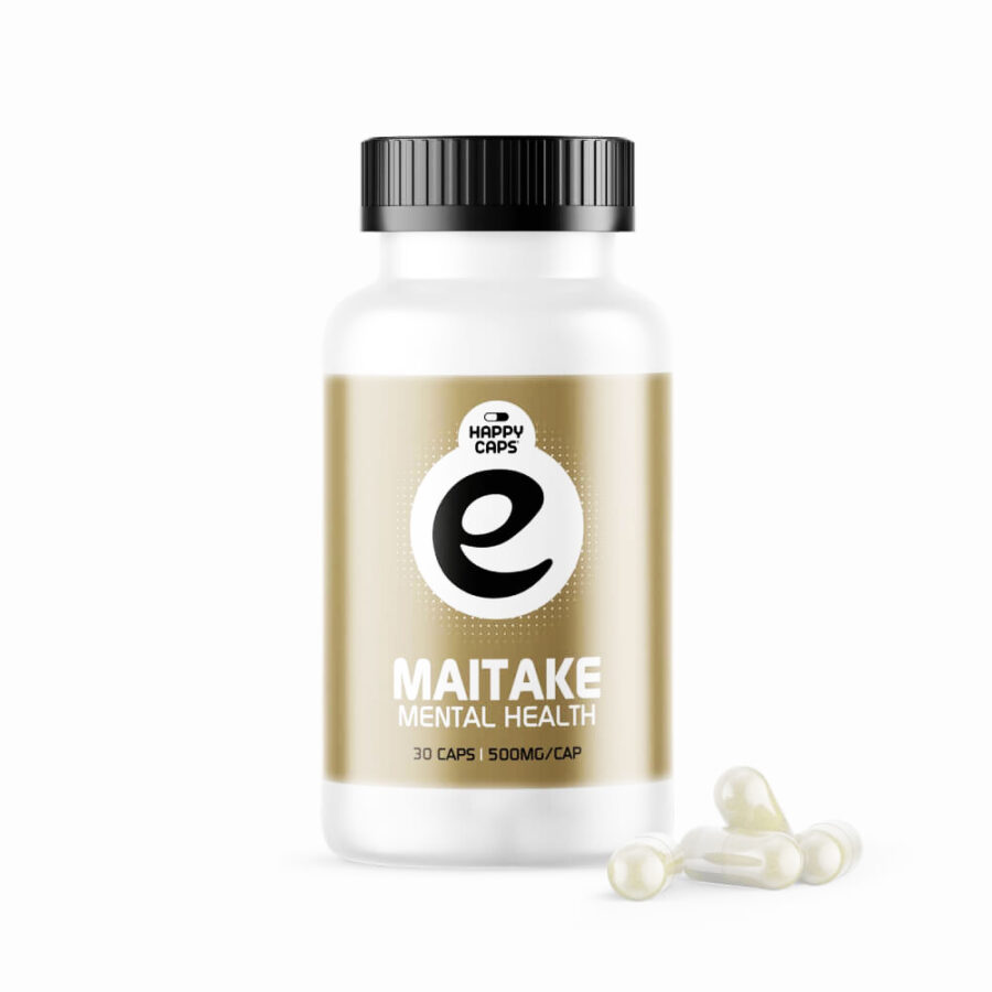 Happy Caps Seta Maitake Superalimento 500mg (30 cápsulas)