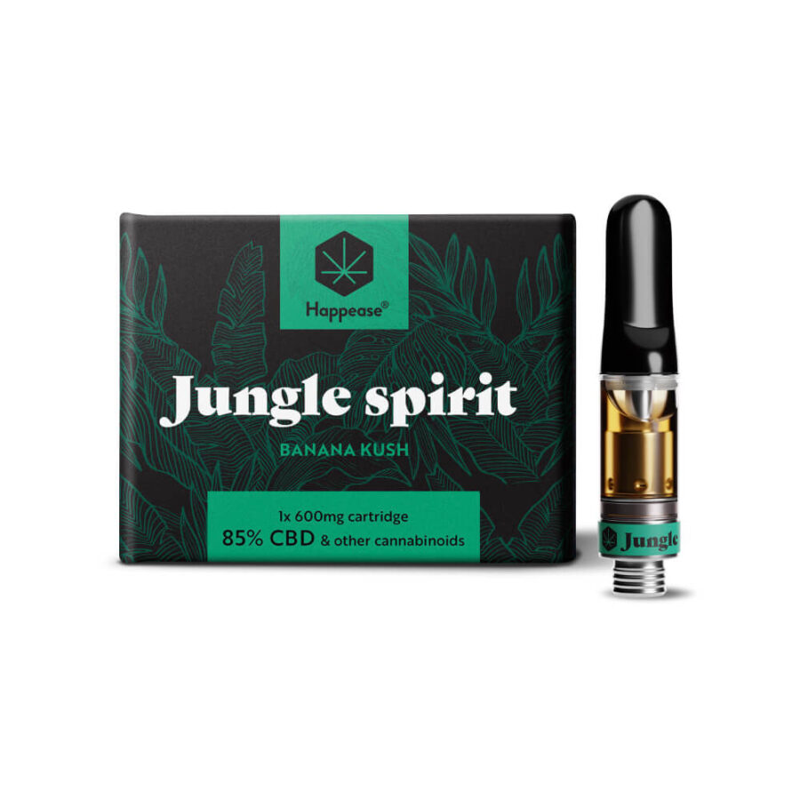 Happease 85% CBD Cartucho Jungle Spirit (600mg)