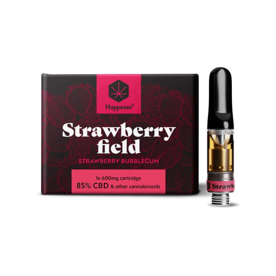 Happease 85% CBD Cartucho Strawberry Field (600mg)