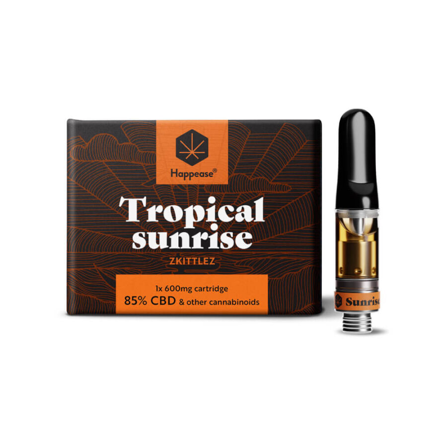 Happease 85% CBD Cartucho Tropical Sunrise (600mg)