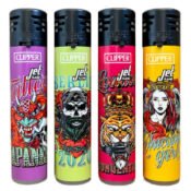 Clipper Mecheros Jet Flame Ink 4 Life (24pcs/display)