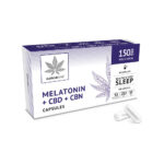 Cannaline Cápsulas de Melatonina con CBD y CBN (30 cápsulas)