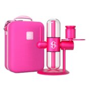 Stundenglass Compact Edition Gravity Infuser 360 Degrees Bong Vaporizer Pink 1