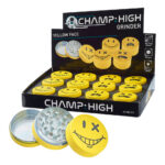 Champ High Yellow Face Grinder 3 Partes - 40mm (12uds/display)