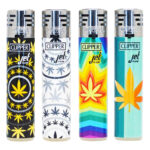 Clipper Jet Flame Mecheros Posh Weeds (24uds/display)