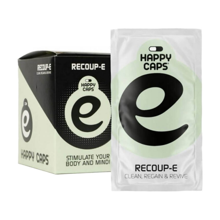 Happy Caps Recoup-E Cápsulas de Limpieza, Recuperación y Revitalización (10uds/display)