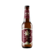 Cerveza de Cereza de Cannabis 4.5% Gold Leaf 330ml (54 cajas/1.296 cervezas)